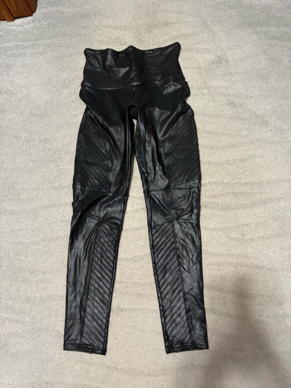 SPANX Black High-Waist Sculpting Leggings